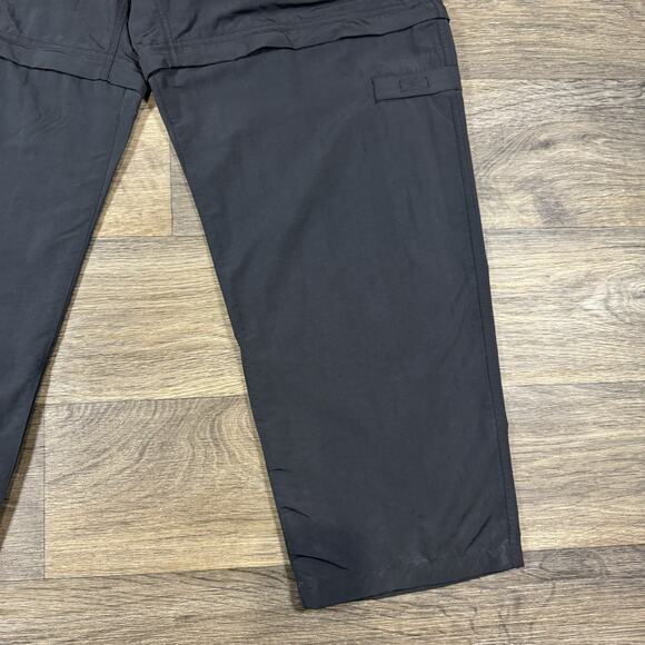 Royal Robbins Hiking Pants Womens 14 Gray Zip N' Go Convertible 34X28 Outdoor - Picture 4 of 15